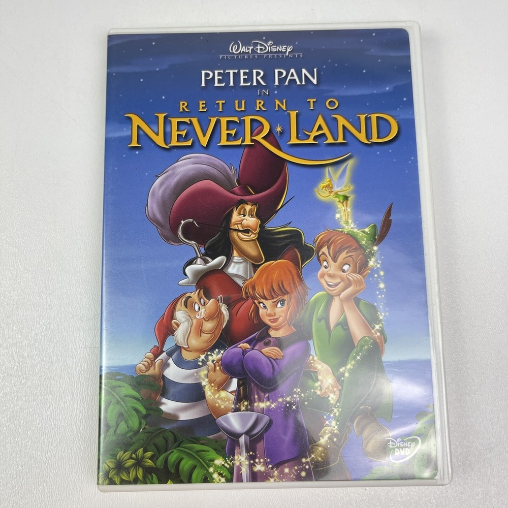 Peter‎ Pan in Return to Never Land DVD 2002 Walt Disney Animation